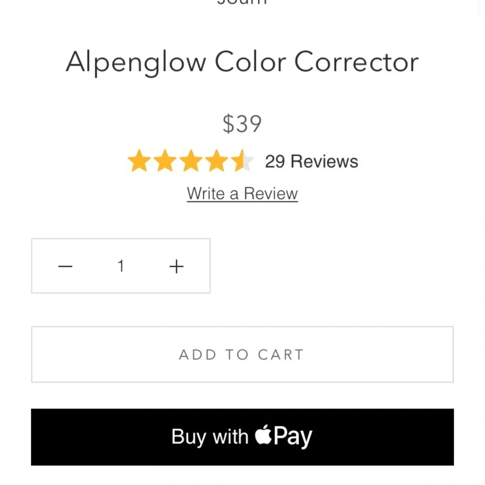JOURN correct and perfect in Alpenglow